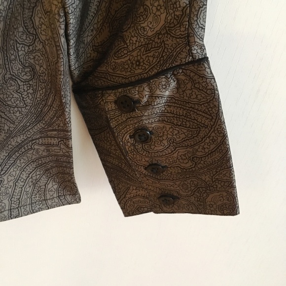 Ellen Tracy Silk Two Piece Top and Pants - Picture 12 of 15